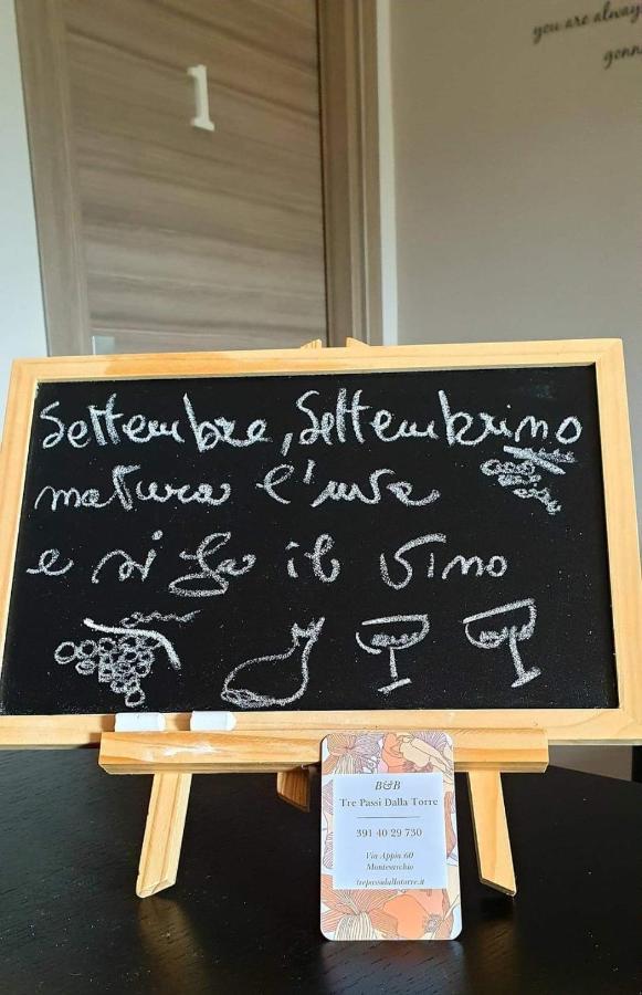 B&B Tre Passi Dalla Torre 몬테사르치오 외부 사진